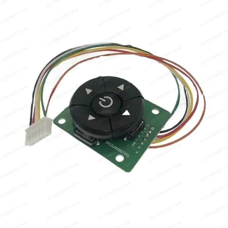 B3F-4055 Tactile Switch Set – 5-Way Navigation Module with Keycaps for PCB & DIY Projects (12x12mm, SPST-NO)