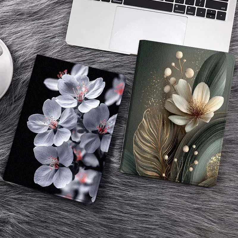 

Чехол для планшета White Blossom Petal Bloom Gift для Samsung Tab Galaxy S6 S11 A A7 A8 A9 A11 10.1 10.4 10.5 Plus Lite