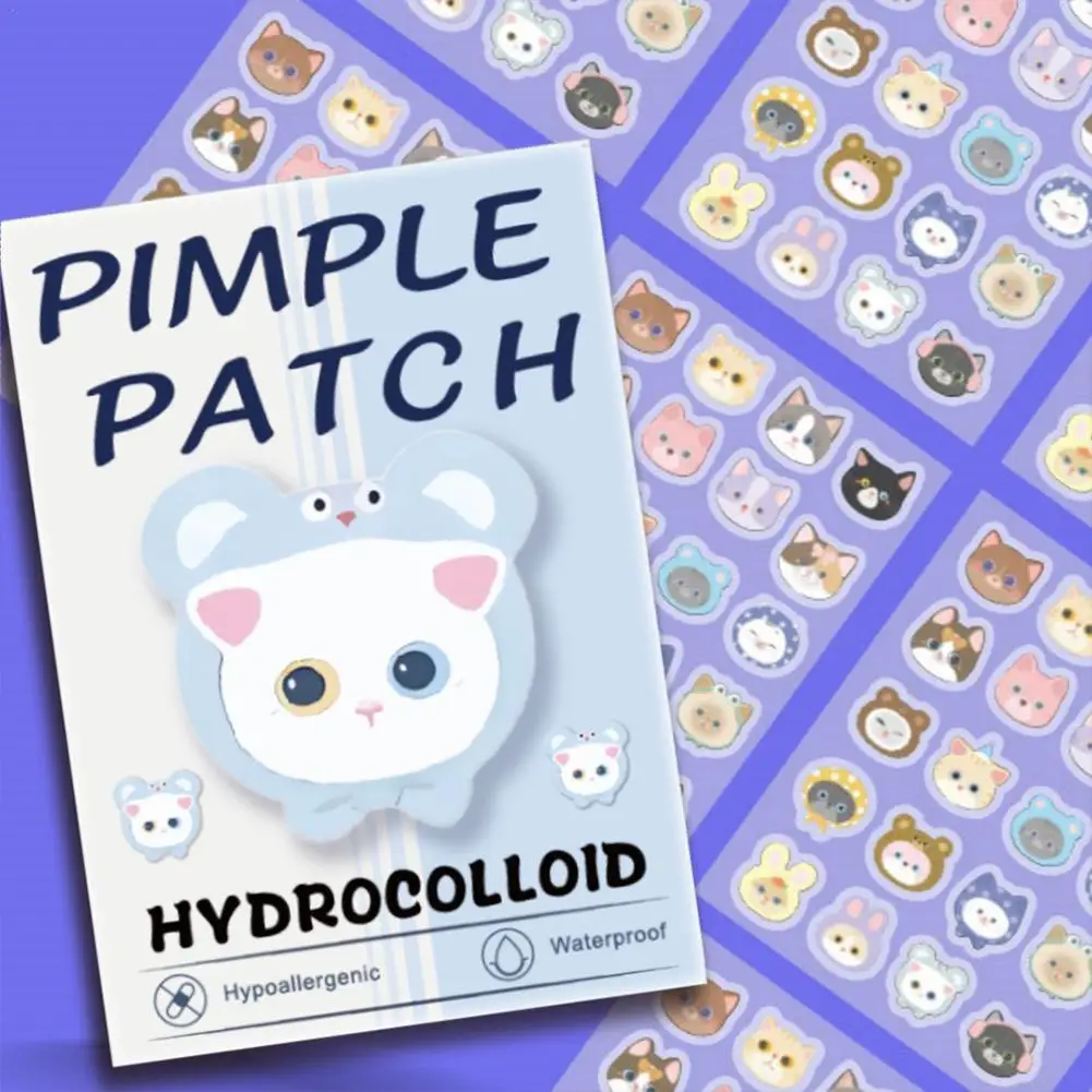 

600pcs High-end Pimple Patch Acne Patches Heart/Star Shape Acne Dots Patches Moisturizes for Covering Zits and Blemishes