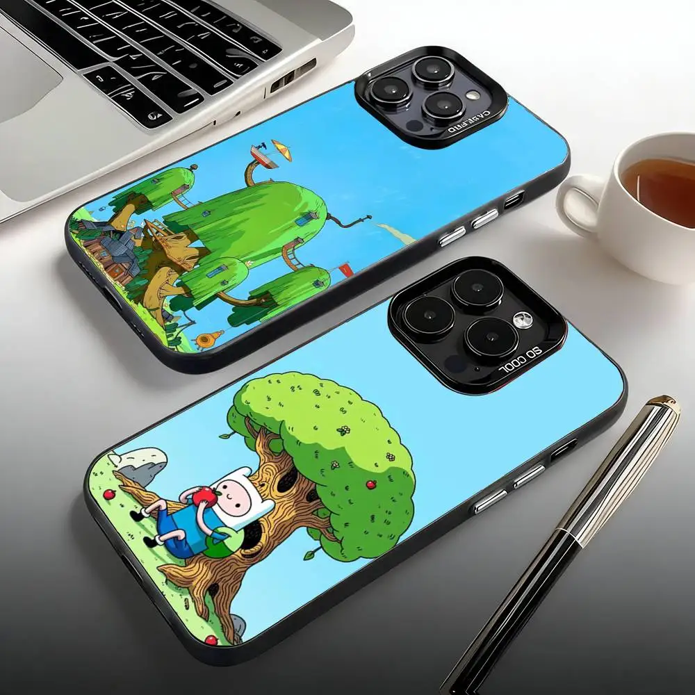 

Adventure Time Phone Case For iPhone 17,16,15,14,13,12,11,Pro,Max,Plus,Mini,SE,Air Candy Matte Shockproof Cover