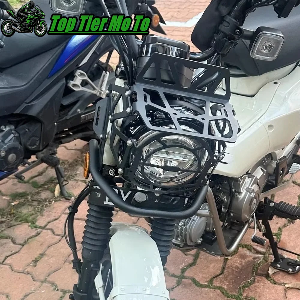 Motorcycle Headlight Grill Cover Front Head Light Lamp Protector Guard For Honda CT125 Hunter Cub Trail 125 CT 125 2020-2024