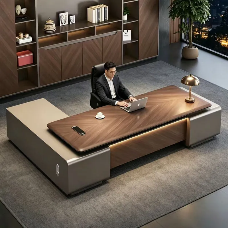 CEO Desk,Boss Table,Saint Lee , Executive , High-End Design, Suitable For Managers Executives, Chairman'S Office, Desk And Chair
