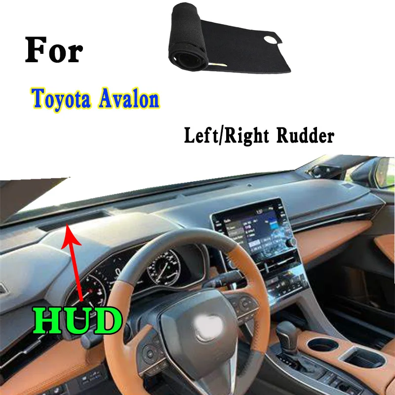 

For Toyota Avalon VI Car-Styling Dashmat Dashboard Cover Instrument Panel Insulation Sunscreen Protective Pad Ornaments