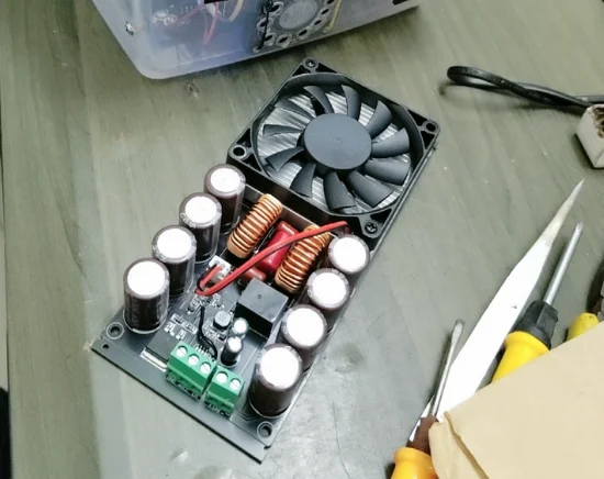 HIFI single voltage stereo high power class D digital power amplifier board 1000W/1500W with relay protection