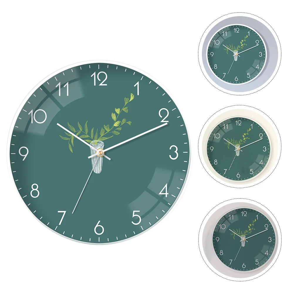 

Silent Wall Clock Plastic Simple Home Decor Living Room Art Clock Modern Design Creative Mute Large House Fashion