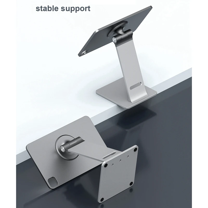Магнитная подставка, вращающийся держатель для планшета из алюминиевого сплава для планшетов 11/10,9 дюймов