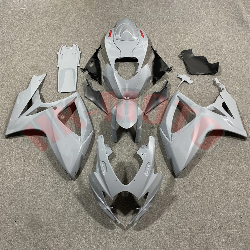 Motorcycle Fairing Kit Fit For GSX-R 600 750 GSXR600 GSXR750 2006 2007 K6 K7 Bodywork Set High Quality ABS Injection Cement Gray