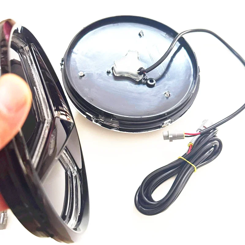 

Светодиодные 3D-наклейки на решетку радиатора для Mercedes-Benz W205, W212, W213, W204, ML W166, CLA C117, A W176, W177, C W204, E, GLK X204