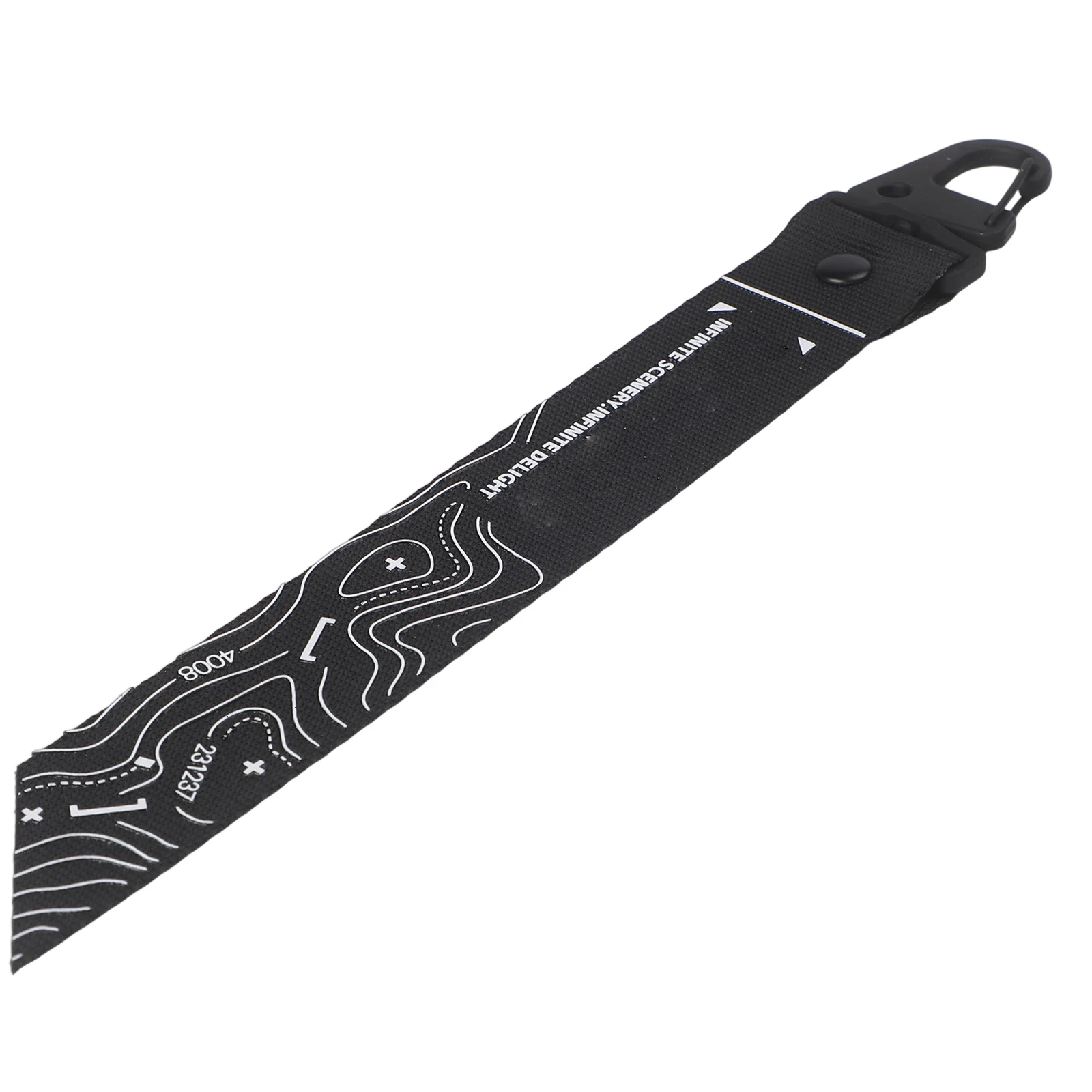 

Outdoor Camping 22.5*2.5cm Camping Ribbon Decorative Lanyard Accessory Lanyard Easy To Use Structure For Camping Equipment