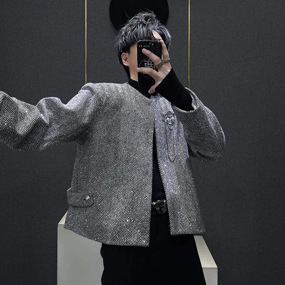 Veste décontractée texturée à  - Men'S Fashion Aesthetics avis et prix