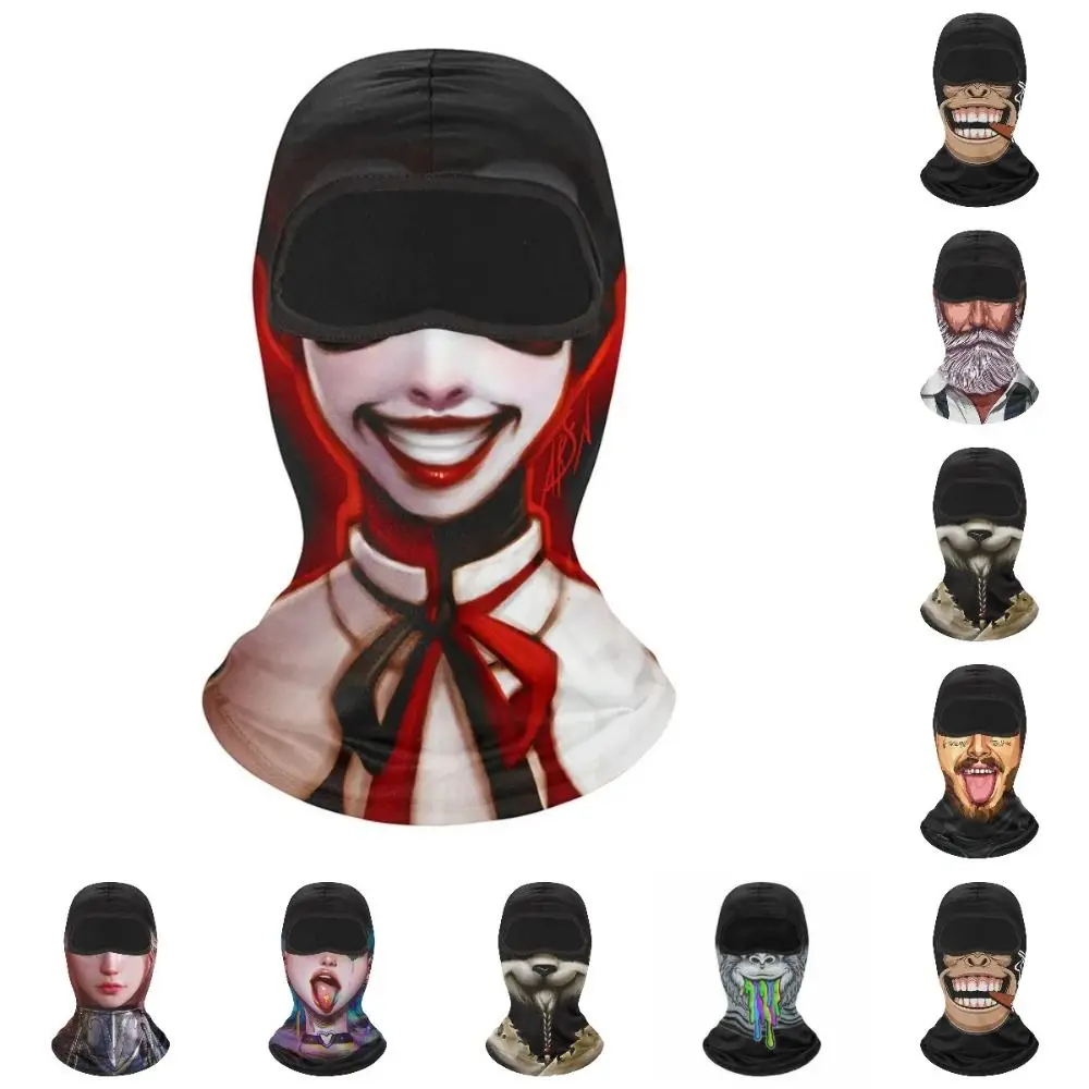 

Balaclava Motorcycle Balaclava Breathable Portable Cycling Full Face Mask Sun Protection Windproof Riding Headwear Men
