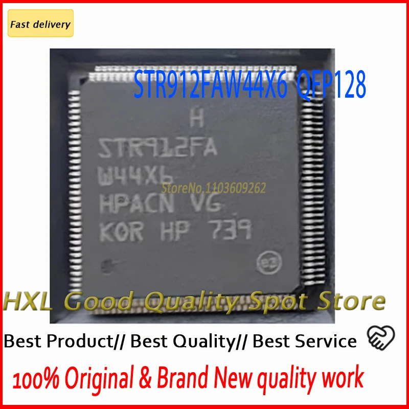 

Совершенно новый оригинальный 1 ~ 10 шт. STR912FAW44X6 STR912 STR912FAW 128-LQFP встроенный микроконтроллер IC чип