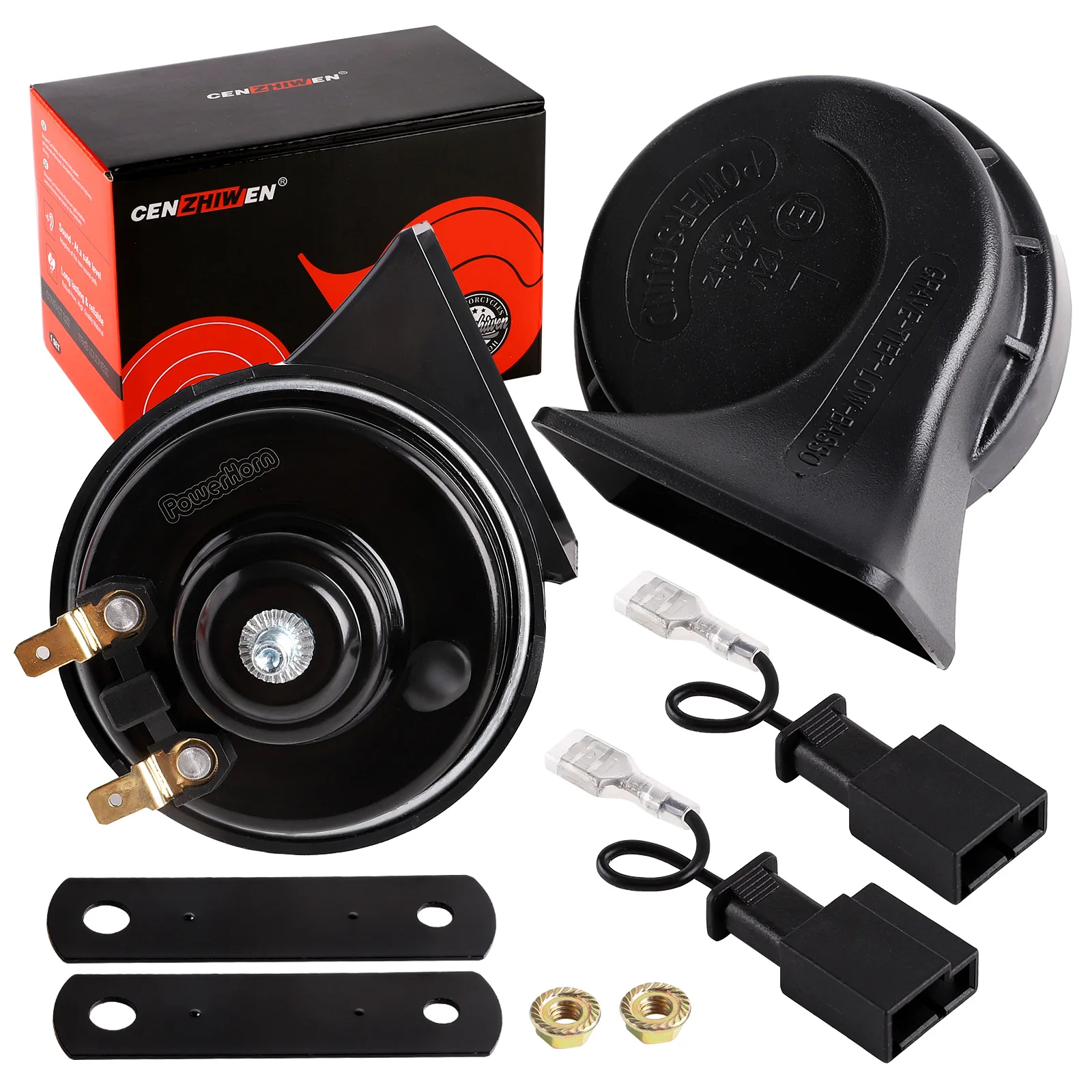 

Snail Horn 12V 120dB Waterproof Horn Electric Horn for Toyota Camry RAV4 Corolla Tacoma Highlander Yaris Prius Avalon 4Runner