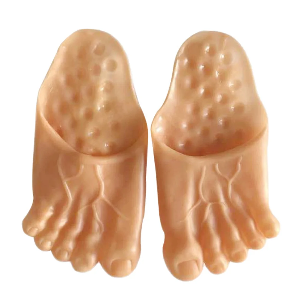 

Giant Feet Slippers Plastic Halloween Party Supplies Scary Design Costume Props Masquerade Adult Fun Accessories