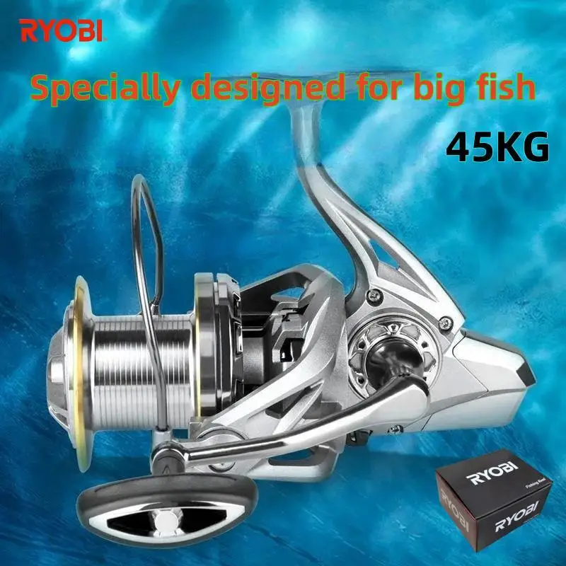 

RYOBI 10000 To 14000 Series Giant Long-casting Reel Special Spinning Wheel Fishing Reel Full Metal Fishing Line Spinning Wheel