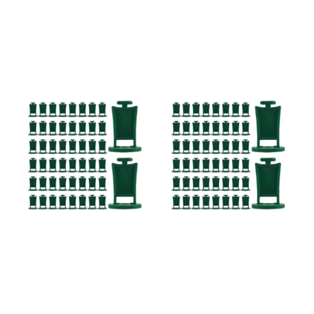 

50/100PCS Gardening-Universal Clip Plastic Greenhouse Gadgets For Aluminum Frame Plant Hanging Cover Fixing Space Optimization