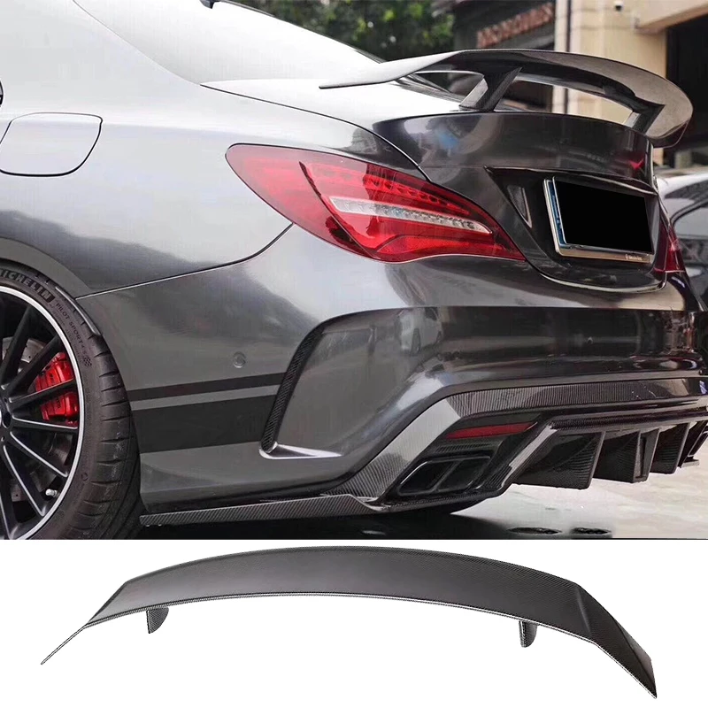 

GT Spoiler For Mercedes CLA Wing CLA45 W117 C117 100%Carbon Fiber Rear Trunk Lid rCLA180 CLA200 CLA250 CLA260 2013 Highquality