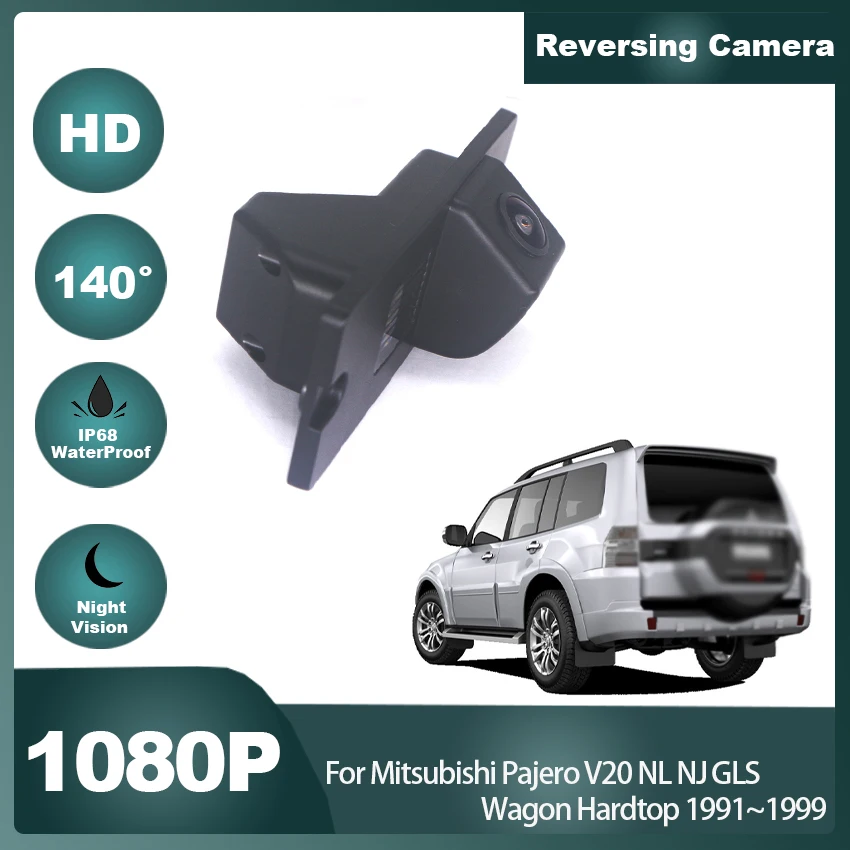 

Fisheye lens starlight night vision car rear view camera For Mitsubishi Pajero V20 NL NJ GLS Wagon Hardtop 1991~1999 CCD HD