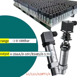 pressure transmitter 4 20ma 0-10V 12-36V Digital Pressure Sensor NPT1/4 0.1bar 10bar 16bar 200bar 4-20mA Pressure Transmitter