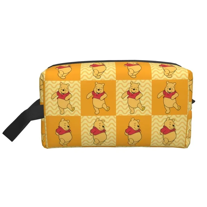 

Disney Winnie The Pooh Vintage Cosmetic Bags Bathroom Organization Makeup Pouch Women For Makeups Print Storage Organizers