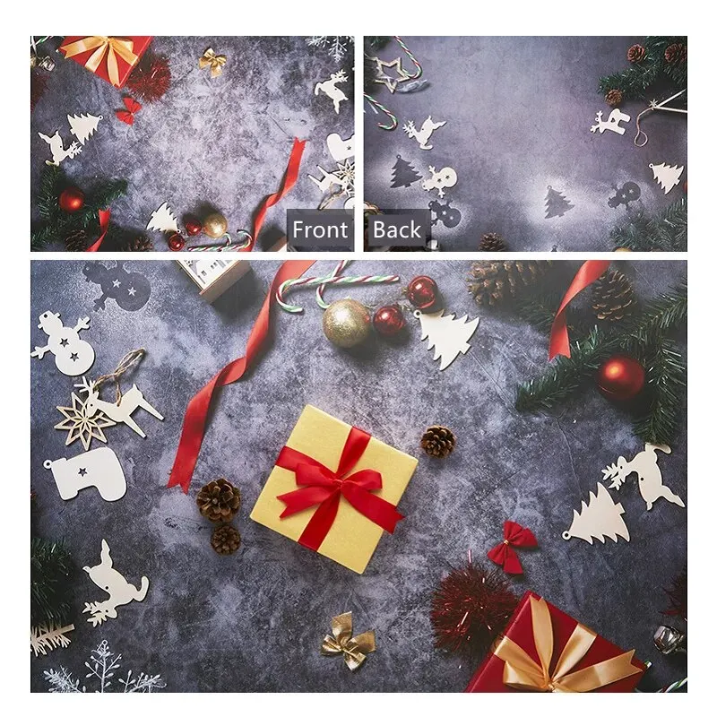57*87CM Buy 2 Free 2 Halloween Decoration Christmas Gift Packaging Waterproof PVC Backdrop Paper For Halloween Christmas Party