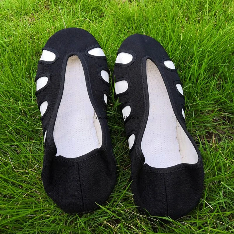 Scarpe Kung Fu cinesi Wing Chun Tai Chi Arte marziale Scarpe da ginnastica per allenamento fitness Wudang Taoista Wushu Scarpe Sneaker