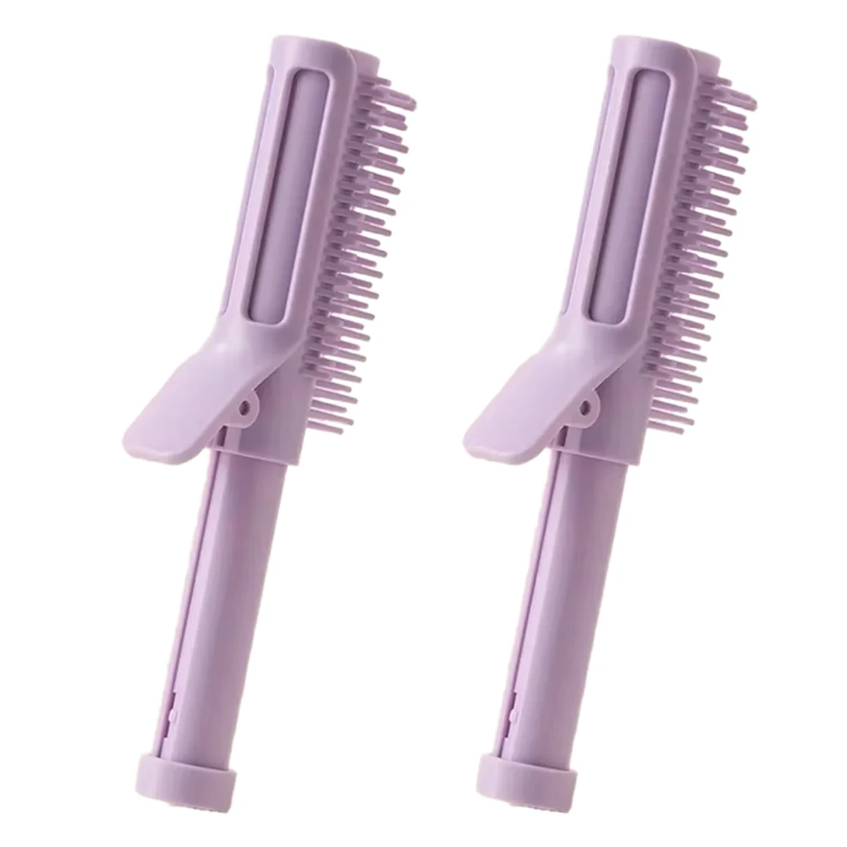 

A71Z Hair Root Clips for Volumizing & Styling - Retractable 2-in-1 Curling Comb, Self Grip Curlers for Top Volume