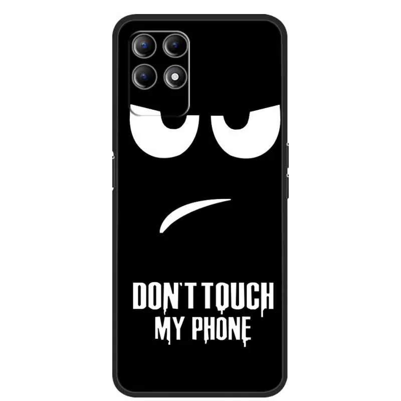 Per OPPO Realme 8i custodia Astronaut Silicone Soft TPU Cover per telefono Coque per Realme 8 Pro Realme8 5G Funda Spaceman Realme8i Bumper