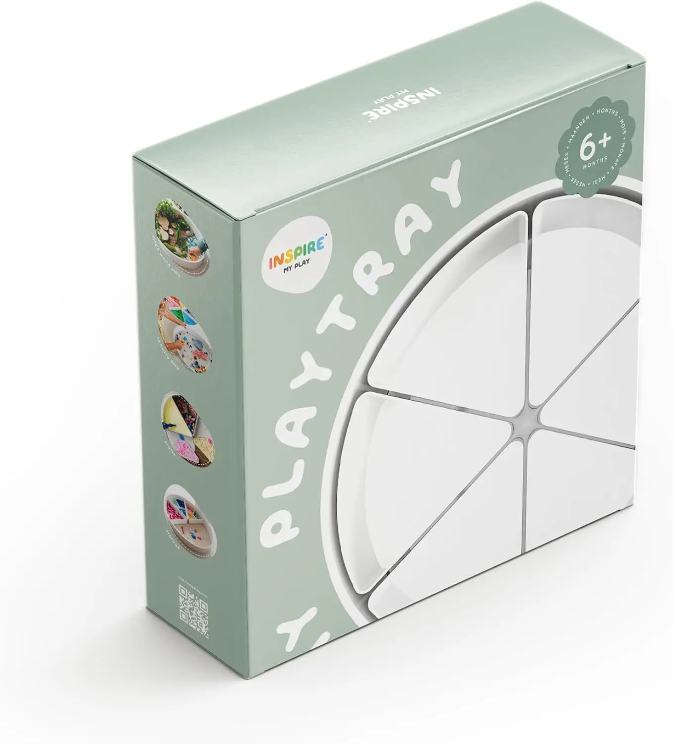 Papelera sensorial con tapa e insertos de almacenamiento extraíbles, contenedores sensoriales para manualidades de niños pequeños, juguetes sensoriales para niños autistas