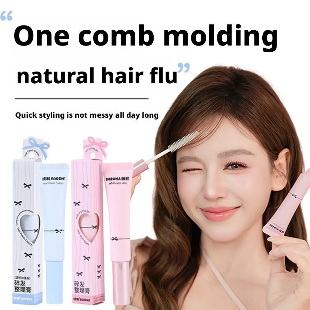 Broken Hair Wax Stick Big Brush Not Greasy Fixed Shaping Styling Cream Finishing Refreshing cream Hair Wash-free Hair N1C4