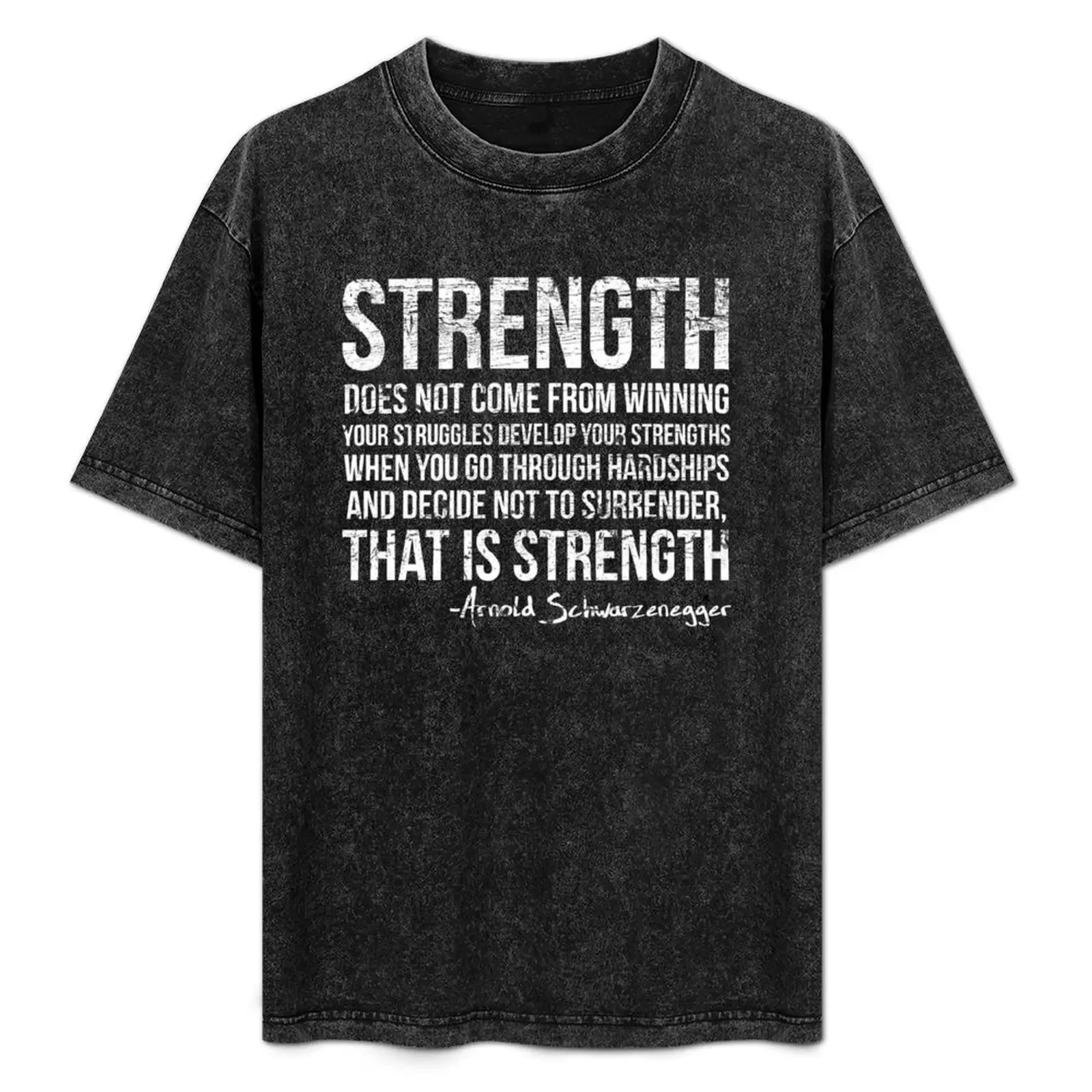 

Strength T-Shirt funny costumes valentines clothes plus size tops heavy weight t shirts for men