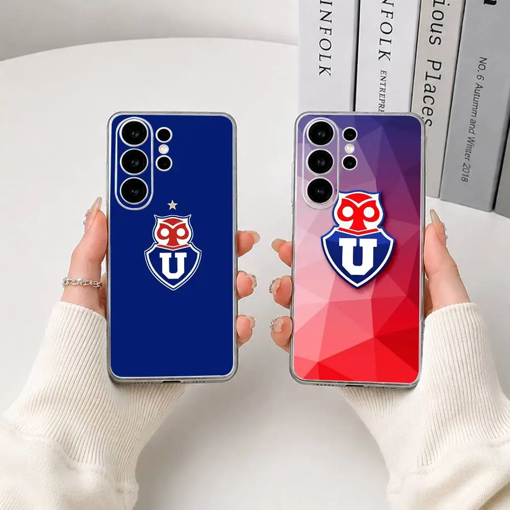 strong Club Universidad de Chile-a Clear Phone Case for Samsung S25, S24, S21, S22, S23, S30, Ultra, S20, Plus, FE, Lite