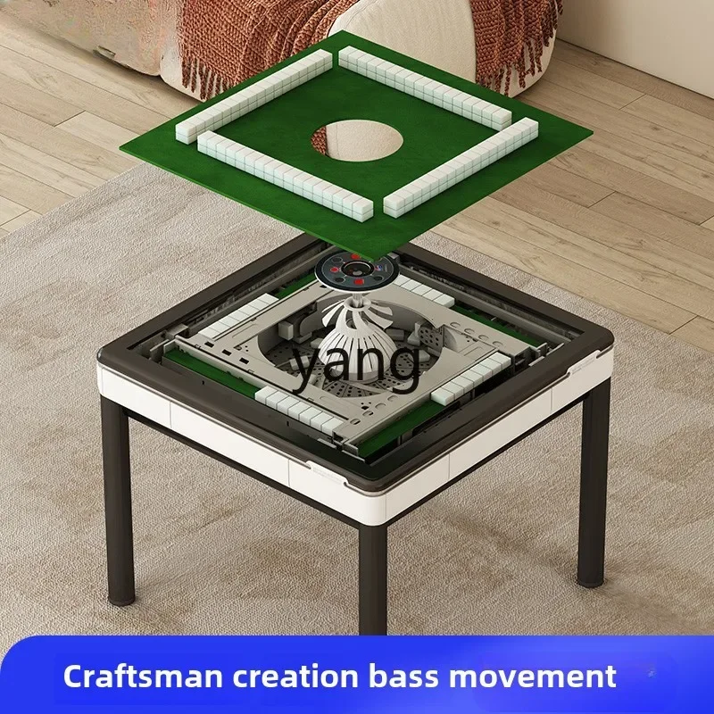 LTT mahjong machine automatic household dining table integrated dual-purpose silent mahjong table