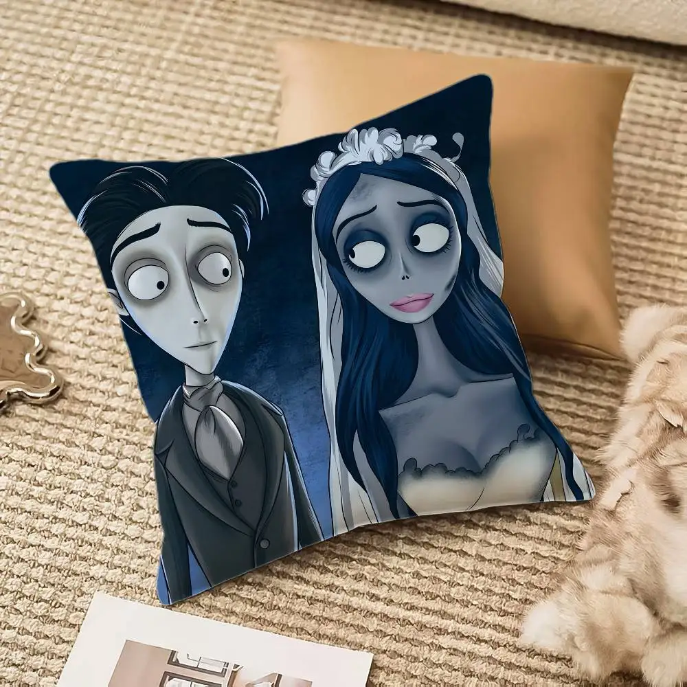 C-Corpse B-Bride мультфильм аниме наволочка антипылесная наволочка невидимая молния шелковистый плюшевый диван