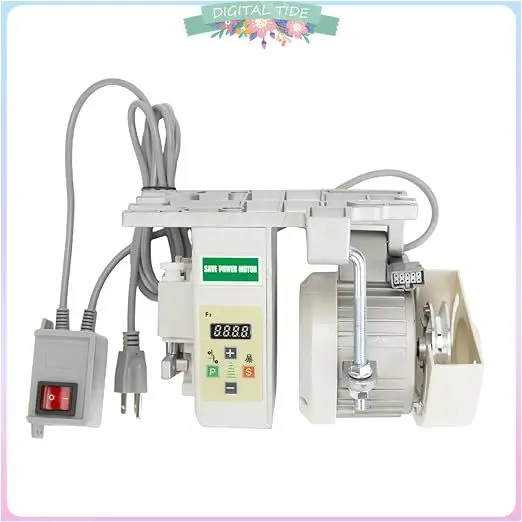 550W Sewing Machine Motor, Brushless, Adjustable Speed 200-6000rpm, Low Noise, Overload Protection, for High-performance Use