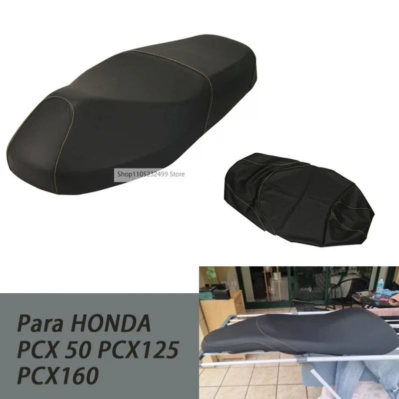 

Motorcycle Seat Cover, Moped, for HONDA PCX150 PCX 150 125 PCX125 PCX160, Leather Cover with Wrap-around Cushion