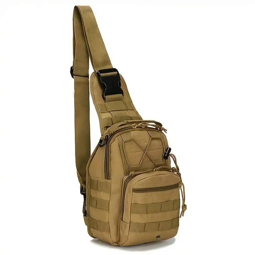 Outdoor MOLLE Chest Bag for Adventures - close-up view