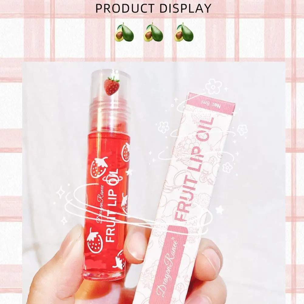 Baume Roll-on Hydratant Transparent à Base de Fruit, Apprêt de Maquillage Hydratant, Huile de Jules Claire, Cosmétiques Longue Durée, 1 Pièce