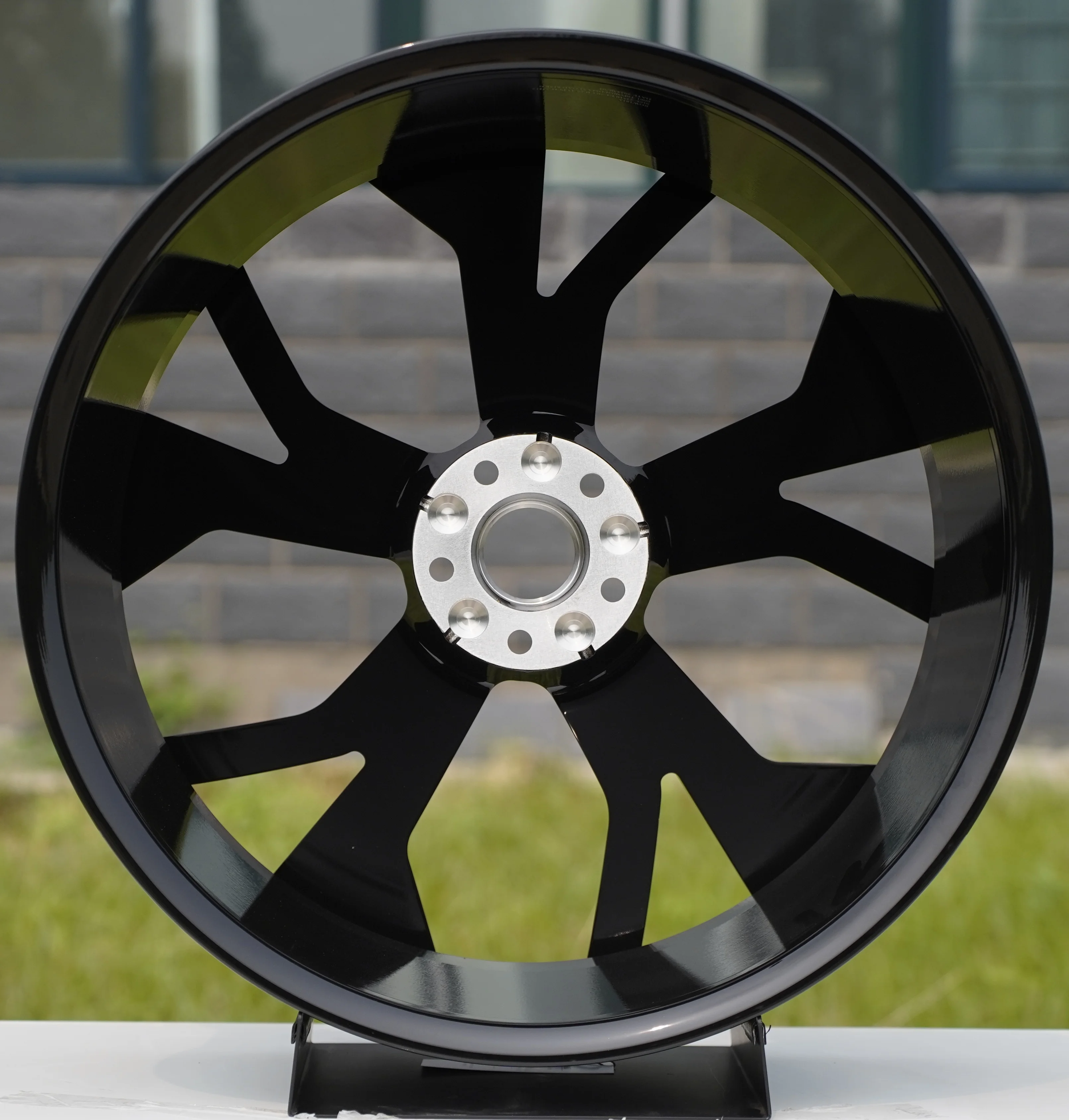 *forAluminum Alloy Car Wheels 5x112/114.3/120 PCD 18-28 Inch Forged Black Finish TUV Certified Customizable Retrofit/Upg