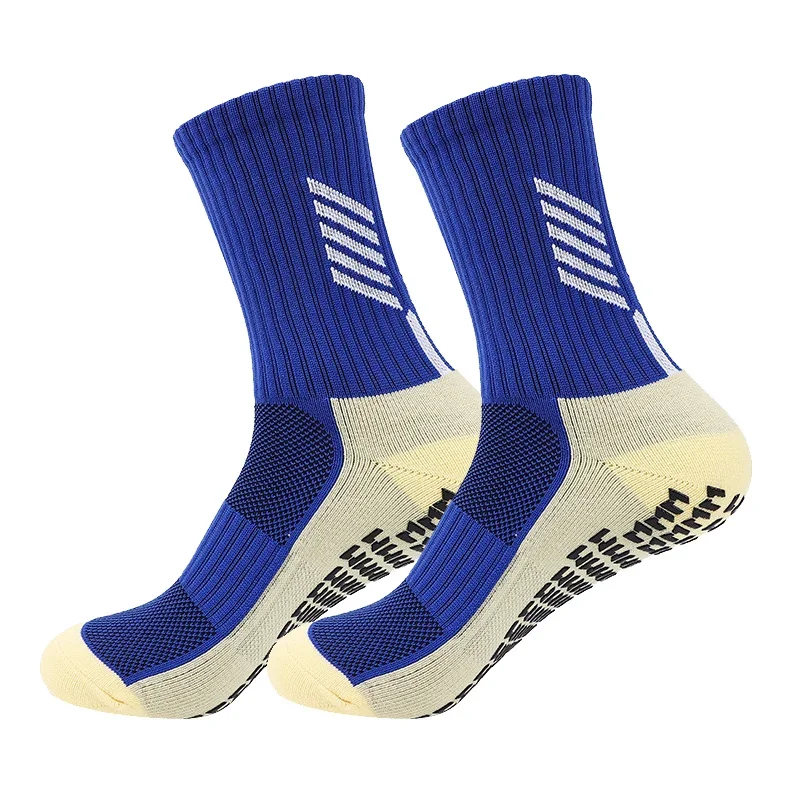 

New Football Socks Men Women Sports Socks Non-slip Silicone Bottom Soccer Outdoor Sport Running Cycling Grip Socks