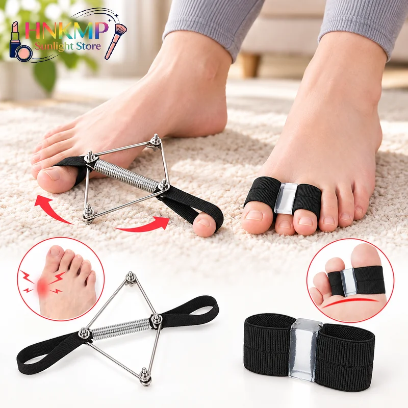 Toe Corrector Toe Straightening Splint Brace Toe Fracture Fixator Adjuster For Broken Crooked Bent Toes Foot Correction Support