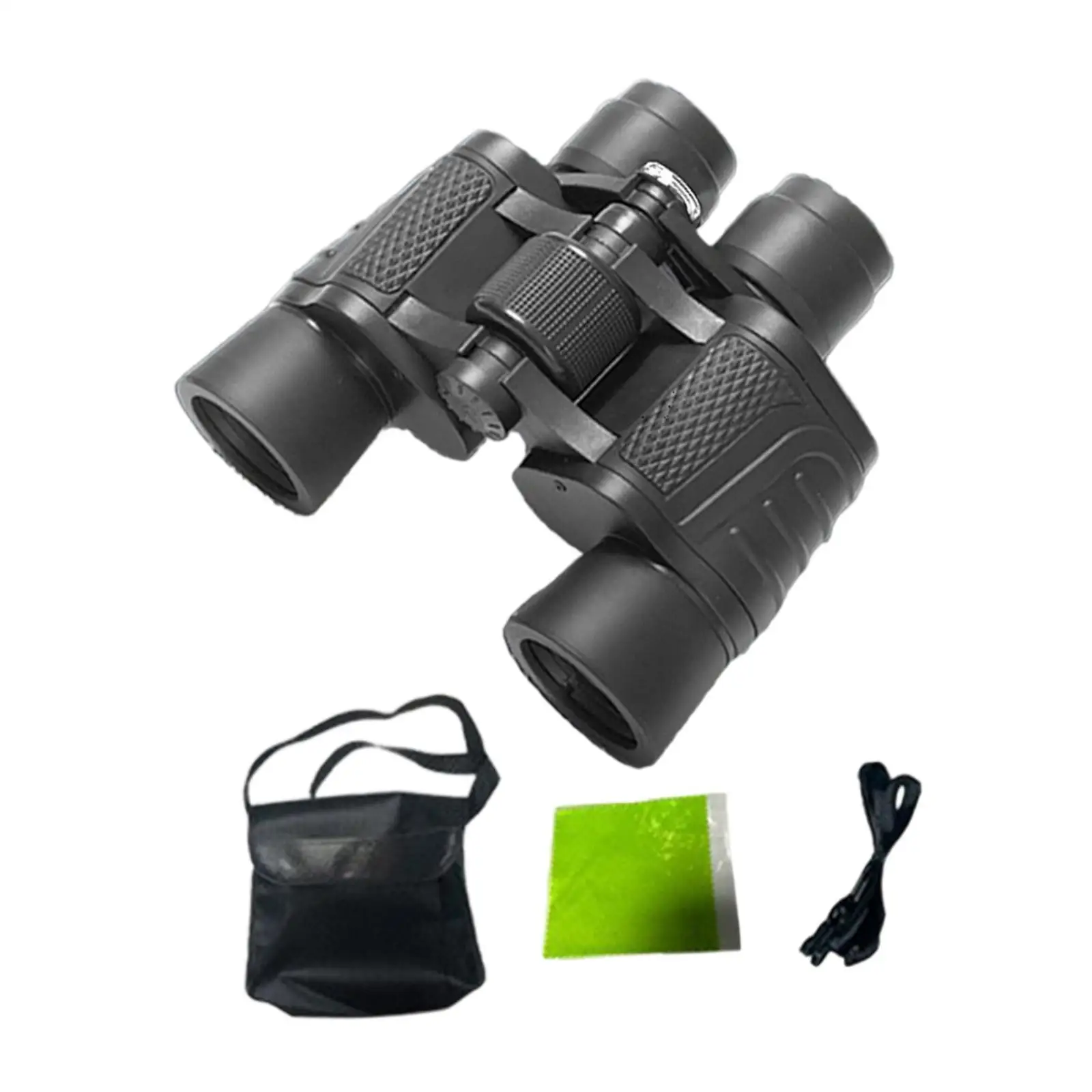 

8x Mini Binoculars with Compass Small Telescope for Fishing Travel Theater