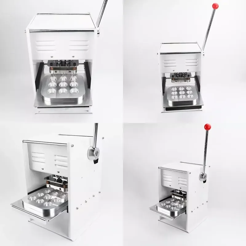 for Coffee Capsule Commercial Cup Sealing Machine Semi Automatic Electric Heating Carbon Steel 10-30 Times Min