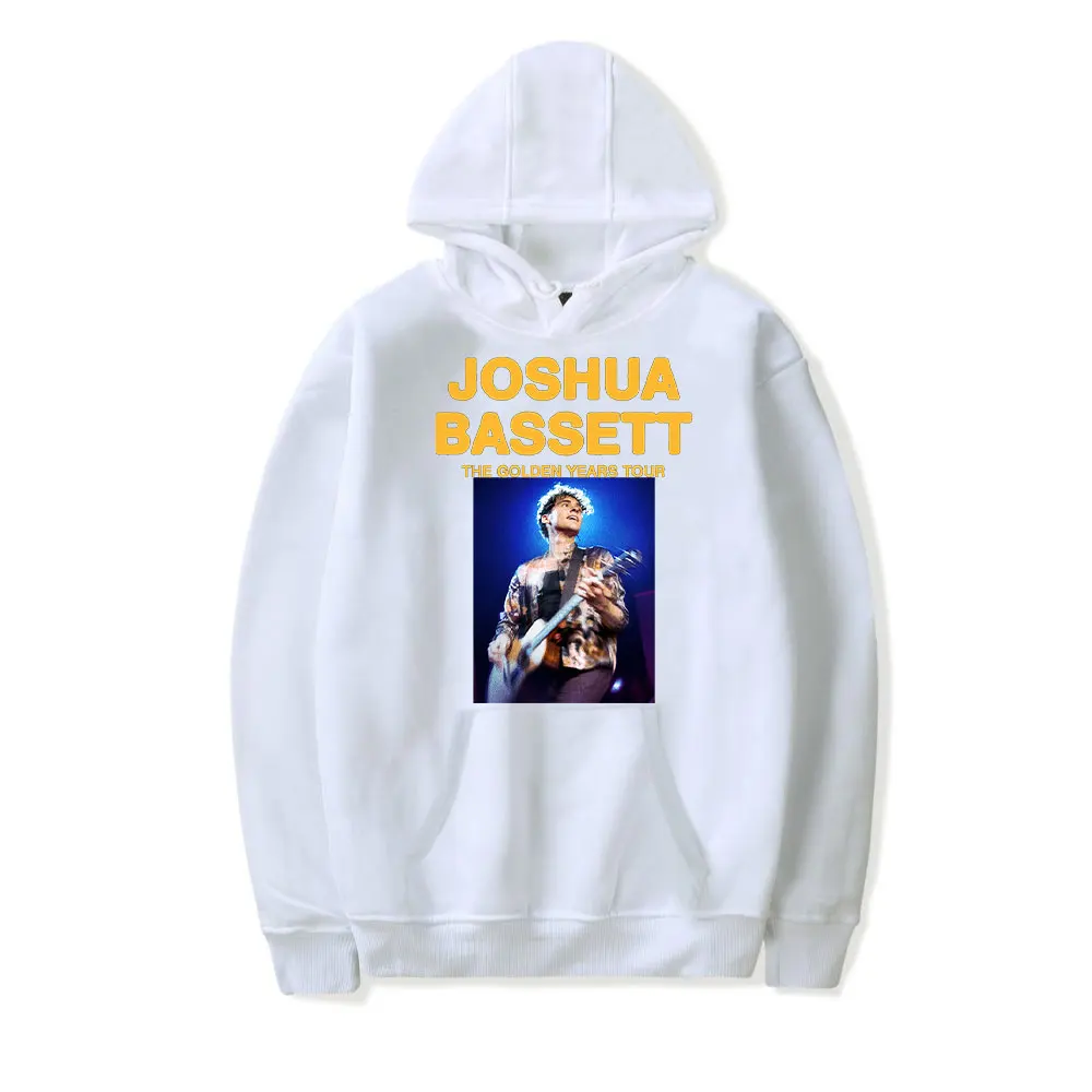 Joshua Bassett Golden Years Tour Hoodie 2024 Unisex Casual Printed Long Sleeve Pullovers Streetwear