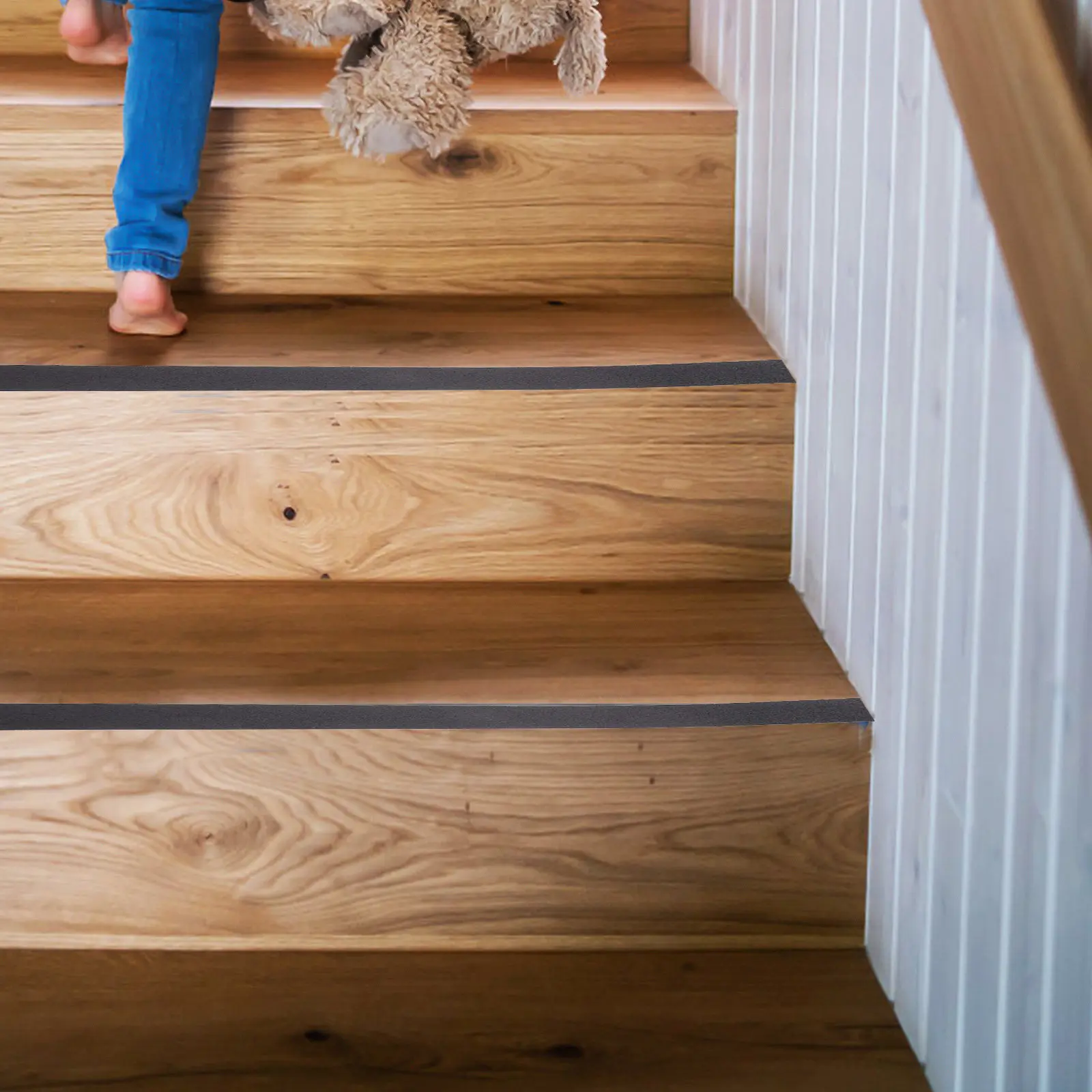 1 Roll Anti-Slip Tape Peva Non-Slip Stair Tread for Wooden Stairs Outdoor Indoor Ramps Gym Floors Pull-Up Bars Safety Traction