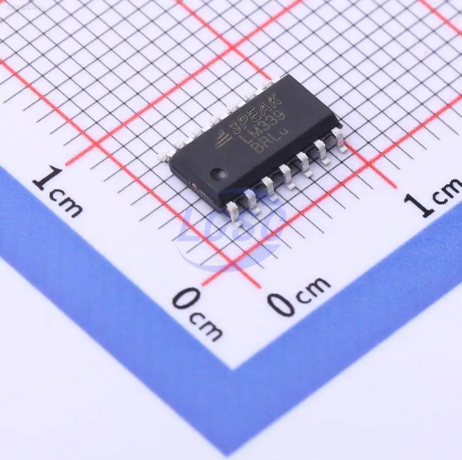 1PCS LM339A-SR SOIC-14 Comparators ROHS