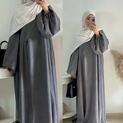 Eid Djellaba Ramadan Muslim Women Modest Dress Turkey Kaftan Dubai Abaya Arabic Robe Islam Clothing Morocco Caftan Jalabiya Gown