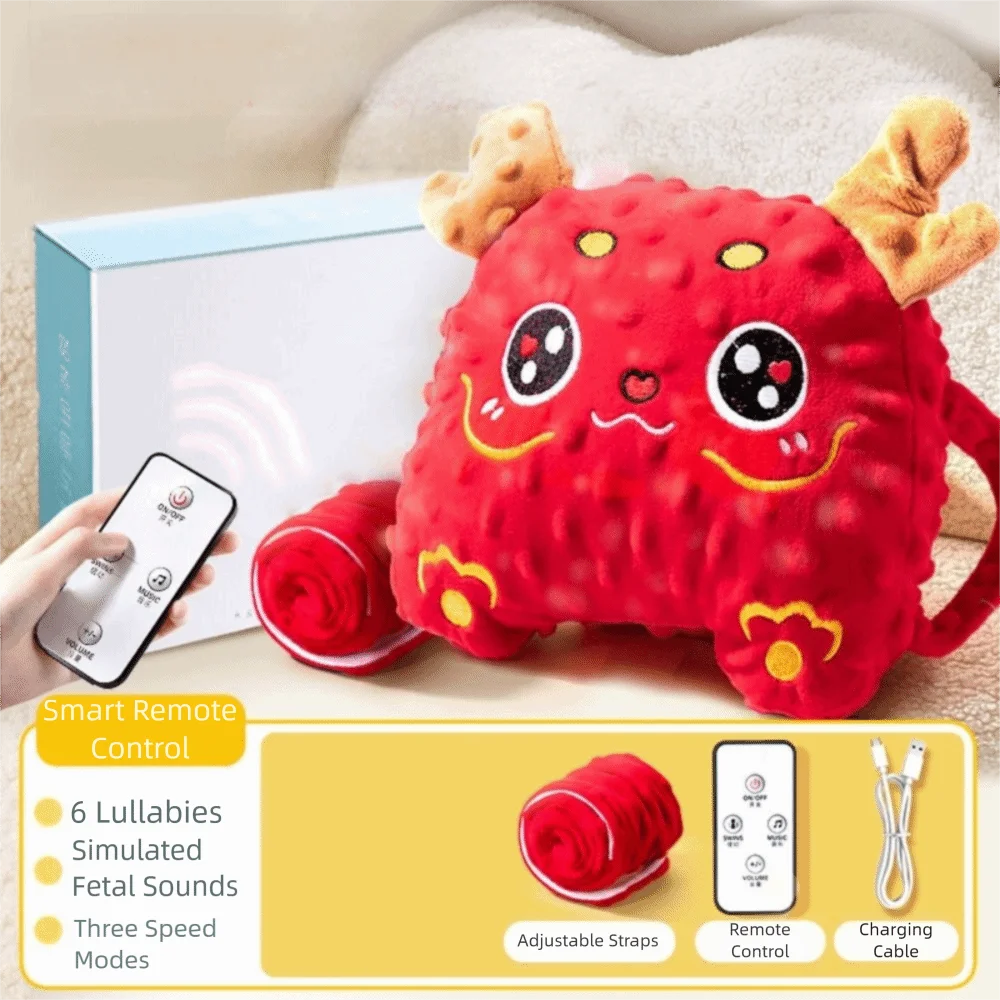 3 Modes Infant Sleep Hand Pat Remote Control Adjustable Straps Baby Sleep Soothing Palms Electric Soothing Comfortable Touches
