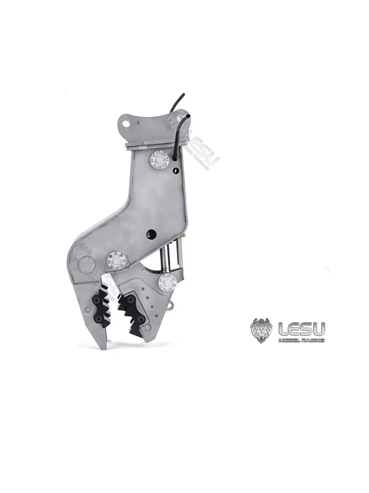 Metal Crusher Pliers for 1/14 LESU Aoue Et30H Et26L Hydraulic RC Excavator Remote Control Toys Cars Model Th18387-SMT10