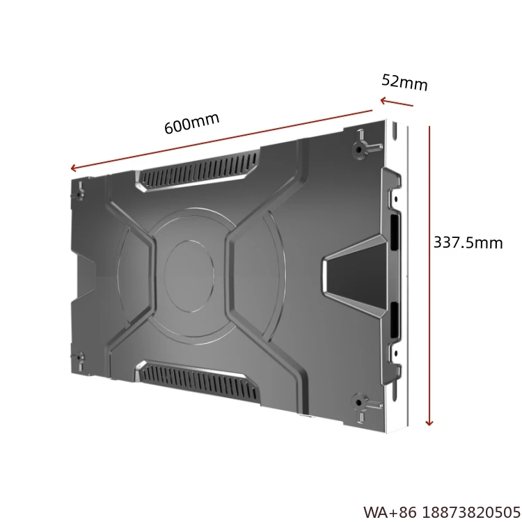 ثابت HD شاشة عرض Led 600*337.5*52 مللي متر داخلي Led تلفزيون عرض غرامة بكسل الملعب شاشة Led عرض P0.9 P1.8mm